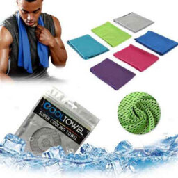 Cooling Towel Instant Cooling Neck Wrap Microfibre Sports Towel 2 Pack - thumbnail 9