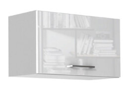 Impact Furniture White Gloss Kitchen Cabinets Set 5 Unit Soft Close Base Wall Modern Kitchenette Storage Cupboards 180Cm Flat Pack Ella - thumbnail 8