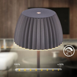Briloner Led Floor Lamp Free Standing Warm Light Reading Usb-C 8W Dimmer 1240mm Black - thumbnail 5