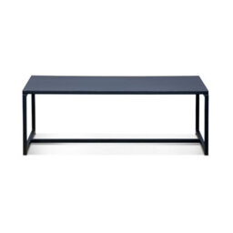 Sweeek - Metal Coffee Table With Metal Legs Industrielle Black 100X50X36 Cm - thumbnail 8