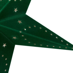 Beliani Set Of 2 Hanging Decorations Led Motti Star 60 Cm Emerald Green - thumbnail 9