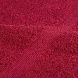 Berkfield Premium Sauna Towels Solund 2 Pcs Red 80X200 Cm 600 Gsm - thumbnail 7