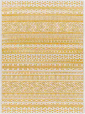 Livabliss Eagean-Global Yellow Ivory Off-White In- & Outdoor Rug 160 X 230 Cm Easy Care, Non Shedding - image 1