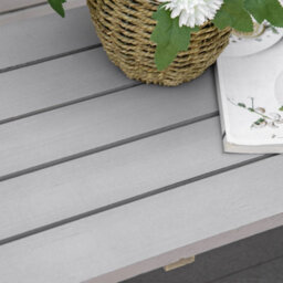 Wyld Haus Linifi Grey Rustic 2-Seater Garden Bench With Wagon Wheel Arms And High Back - thumbnail 8