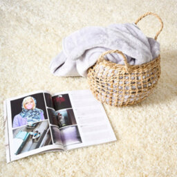 "Bravich Cream Thick Shaggy Rug - California - 160X230Cm (5'4""x7'8"")" - thumbnail 9