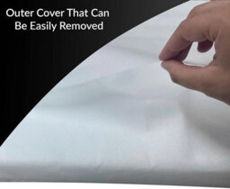 istyle mode Cot Bed Foam Mattress Breathable & Waterproof Removable Washable Cover, Anti Allergy (160 X 80 X 13Cm) - thumbnail 5