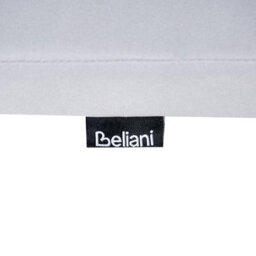 Beliani Set Of 8 Garden Chair Cushions Sassari Premium 46 X 46 Cm Light Grey - thumbnail 9