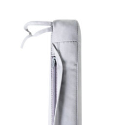 Beliani Set Of 8 Garden Chair Cushions Sassari Premium 46 X 46 Cm Light Grey - thumbnail 7