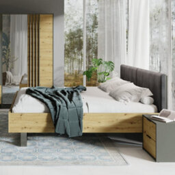 Arte Rimini 32 Bed Frame Eu Super King - Grand Comfort With Modern Style - thumbnail 2