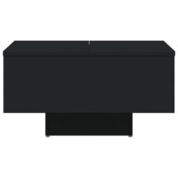 Berkfield Durable Coffee Table Black 60X60X31.5 Cm Engineered Wood - thumbnail 6