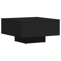 Berkfield Durable Coffee Table Black 60X60X31.5 Cm Engineered Wood - thumbnail 1