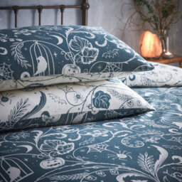 Furn. Spellbound 100% Brushed Cotton Duvet Set, Single, Grey - thumbnail 3