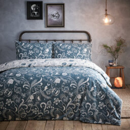 Furn. Spellbound 100% Brushed Cotton Duvet Set, Single, Grey - thumbnail 4