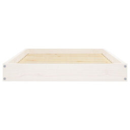 Vidaxl Dog Bed White 91,5X64X9 Cm Solid Wood Pine - thumbnail 5