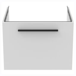 Ideal Standard I.life B Matt White Wood Effect Wall-Mounted Bathroom Vanity Unit (H) 440mm (W) 600mm - thumbnail 2