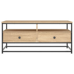 Berkfield Durable Coffee Table Sonoma Oak 100X51X45 Cm Engineered Wood - thumbnail 6