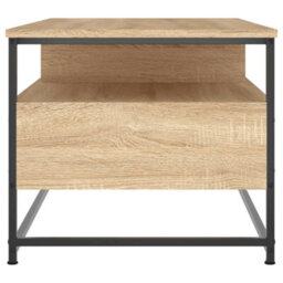 Berkfield Durable Coffee Table Sonoma Oak 100X51X45 Cm Engineered Wood - thumbnail 7