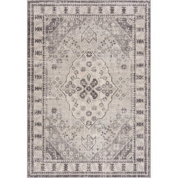 The Rugs Montana Grey Oriental Area Rug And Runner Soft Durable Pet Friendly Easy To Clean Living Room Bedroom 3920G - thumbnail 1