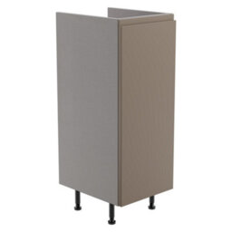 Westport Matt Stone Grey Modern Freestanding Bathroom & Wet Room Base Unit (W)295mm (H)820mm - thumbnail 1