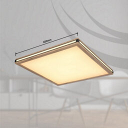 Luminosa Lighting Luminosa Carla 60Cm Flush Ceiling Light White Led 3000K - thumbnail 6