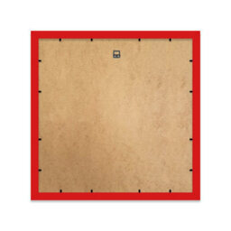 "16X16"" Red Picture Frame - 16X16"" Square Frame With 12X12"" Mount For 16X16""/12X12"" Pictures Classic Style Room Decor, 1 Pack" - thumbnail 4