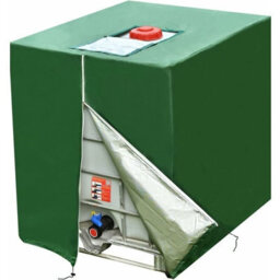 1000L Uv-Resistant 420D Ibc Water Tank Cover With Drawstring And Zipper (120 100 116Cm) - thumbnail 6