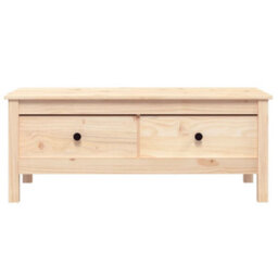 Vidaxl Coffee Table 100X50X40 Cm Solid Wood Pine - thumbnail 6