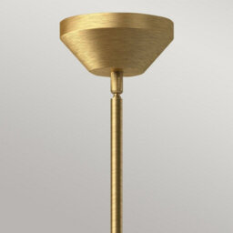 Luminosa Lighting Elstead Alora Mood Halston Dome Pendant Ceiling Light Contemporary Brushed Gold 1X E27 - thumbnail 5