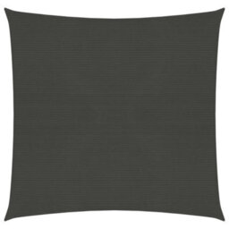 Berkfield Sunshade Sail 160 G/m2 Anthracite 7X7 M Hdpe - thumbnail 1