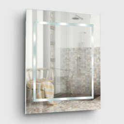 Valuelights Mirror Ip44 Bathroom Battery Operated Integrated Cool White Led Mirror Light - thumbnail 3