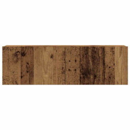 Berkfield 6 Piece Tv Cabinet Set Wall-Mounted Old Wood Engineered Wood - thumbnail 5