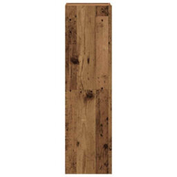 Berkfield 6 Piece Tv Cabinet Set Wall-Mounted Old Wood Engineered Wood - thumbnail 7