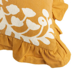 Paoletti Montrose Floral Pleated Polyester Filled Cushion - thumbnail 4