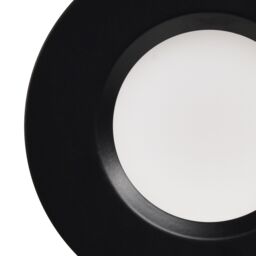 GoodHome Etana Black Non-Adjustable Led Warm Downlight 4.7W Ip65, Set Of 3 - thumbnail 5