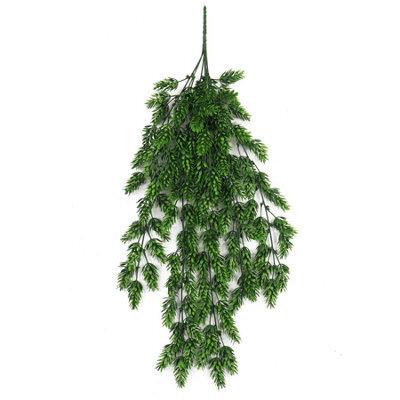 Leaf Hanging Uv And Fire Resistant Artificial Clustered Fern Plant 128Cm - image 1