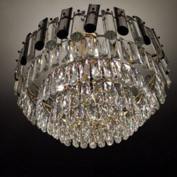 Vrygle 40Cm Heavy Duty Raindrop Crystal Chandelier Pendant Ceiling Light Restaurant Kitchen Hotel - thumbnail 9