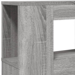 Berkfield Led Headboard Grey Sonoma 180X18.5X103.5 Cm Engineered Wood - thumbnail 9