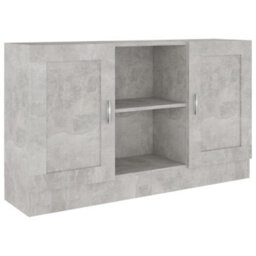 Vidaxl Sideboard Concrete Grey 120X30.5X70 Cm Engineered Wood - thumbnail 2