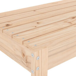 Vidaxl Garden Bench 80X38X45 Cm Solid Wood Pine Garden Benches - thumbnail 6