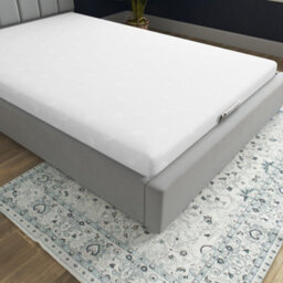 DS Living 15Cm Rolled Medium Soft Memory Foam Mattress With Removable Washable Cover - Small Double