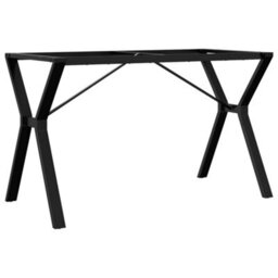 Berkfield Dining Table Legs Y-Frame 120X60X73 Cm Steel - thumbnail 2