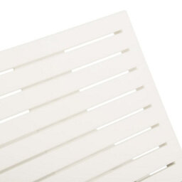 Berkfield Sun Lounger Plastic White - thumbnail 7