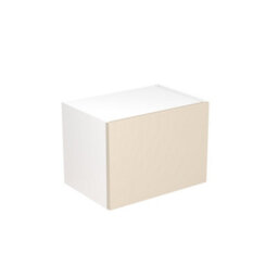 Kitchen Kit Cashmere Gloss Slab Door Wall Mounted Short Bridging Unit Cabinet Soft Close Flatpack - 500X288mm - thumbnail 1