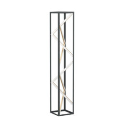 Eglo Penela Black And Gold Floor Lamp - thumbnail 3