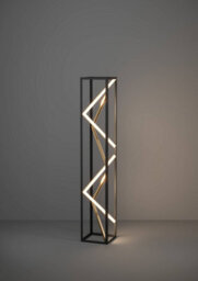Eglo Penela Black And Gold Floor Lamp - thumbnail 1