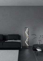 Eglo Penela Black And Gold Floor Lamp - thumbnail 2