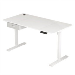 MCC Direct Electric Desk Height Adjustable Standing/sitting Computer Desk 160Cm White - thumbnail 3