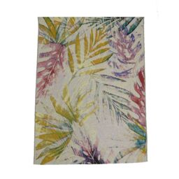 Multicolour Leaf Medium Outdoor Rug, (L)170Cm X (W)120Cm - thumbnail 3