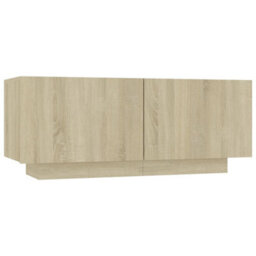 Berkfield Tv Cabinet Sonoma Oak 100X35X40 Cm Engineered Wood - thumbnail 2
