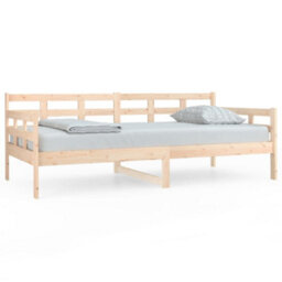 Berkfield Day Bed Solid Wood Pine 90X190 Cm - thumbnail 2